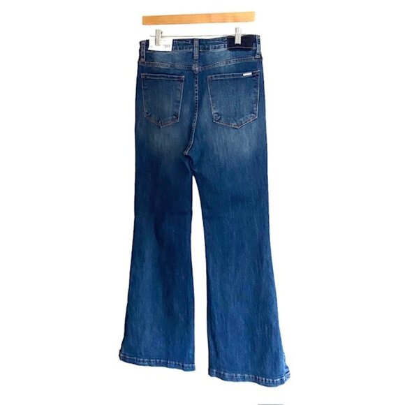 NWT Insane Gene Side Split Flare Jeans 30 - Picture 4 of 6